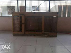 Dog cage 3ft height 2.5ft width 6ft length
