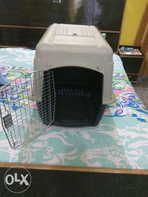 Dog crate for air travel or house. iata
