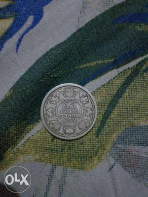 Half Rupees Silver coin (George 