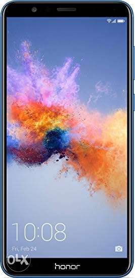 Honor 7x blue color 4gb 32gb seal pack