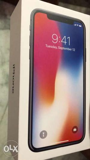 IPhone X 64gb Space grey colour