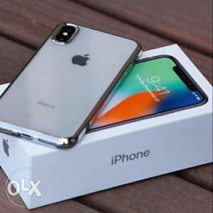 IPhone x 64gb 3 month use with all accessories