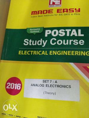 MadeEasy Electrical Engineering Gate Books Purchased