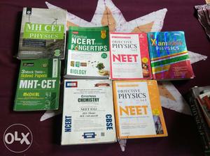 NEET and MH CET books total(07)