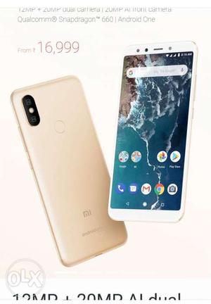 Newly Launched MI A2
