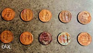 Old ram laxman Sita half anna coins for sale