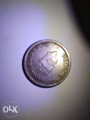 One rupees coin 72 years old coin in best price