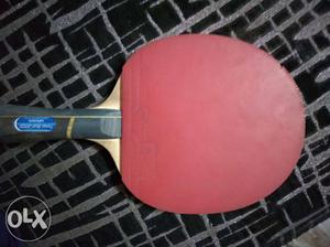 Red And Black Ping Pong Racket
