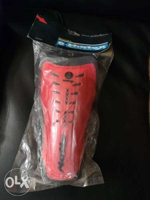 Red Shin Guards Pack