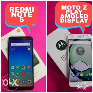 Redmi Note  Moto Z Play -  View