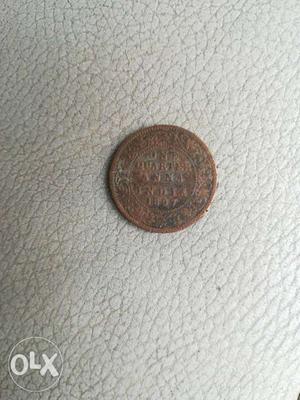 Round Brown Coin