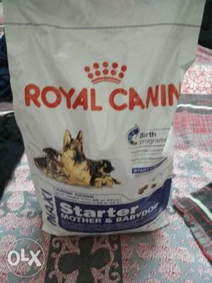 Royal cannin puppy starter food..used 100 gram