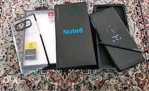 Samsung Note 8, 64GB, 3 Months warranty, Bill, Box and AKG
