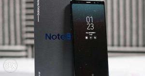 Samsung Note 8 with bill box and all accessories