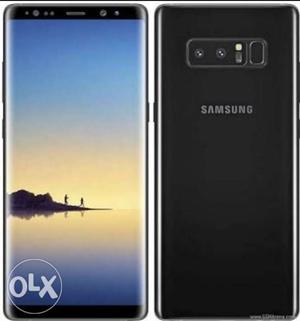 Samsung galaxy note 8 64 gb black. in warranty