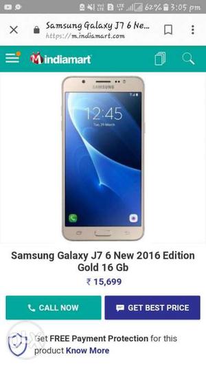 "Samsung j7 6 very good condition" (((no bill,