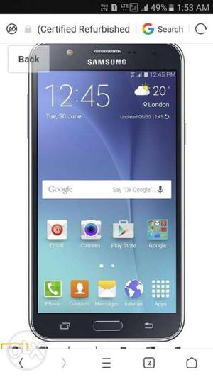 Samsung j7.good condition with full box