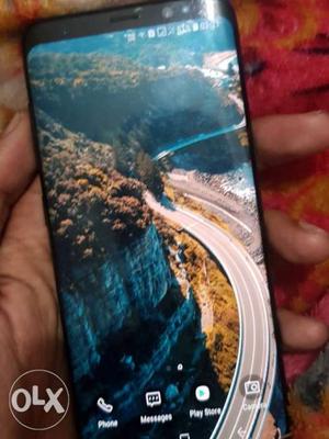Samsung s8 9 months used in warranty with bill