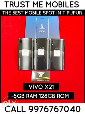 VIVO X21 6GB RAM 128GB STORAGE, 28 days used!!