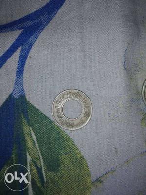  calcutta mint 1 pice coin in UNC condition