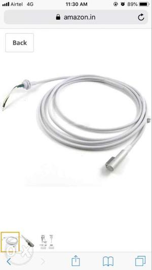 Apple L-Style MagSafe Power Cord Screenshot