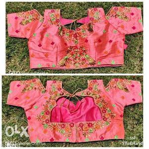 Latest blouse degin embroidery