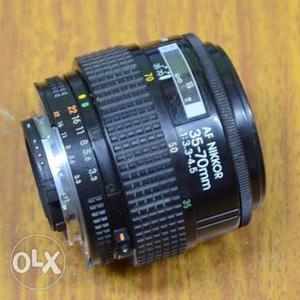  Mm Black Nikkon Lens
