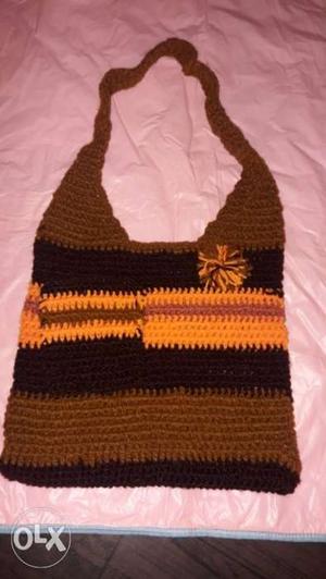 New crochet bag for your rakhi gift. available