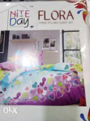 No bargaining Bedsheet with 2 pillow cover Brand