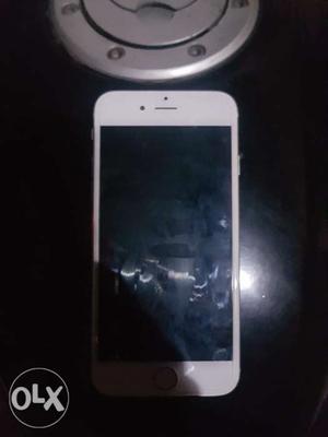 One year old scratche less phone 6 silver 64gb