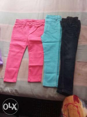 Pink And blue pant and Denim Jeans more colour more size