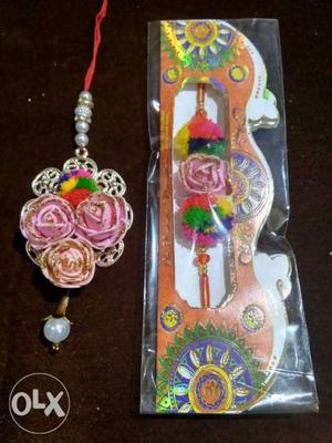 Start Rakhi with 10 rs and many designs available coant plz