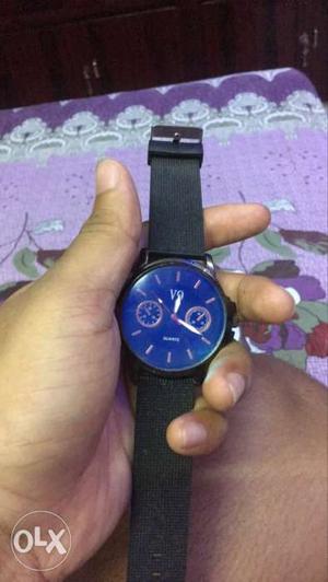 V9 series brand new watch with radiant blue