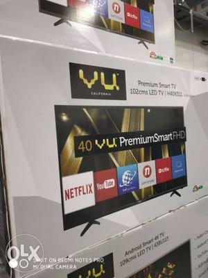 VU 40"(BRAND NEW)Smart Full HD Led TV 3years warranty EMI