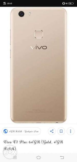 Vivo v7plus good condition only chrger