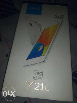 Vivo y21l 4g volte mobile box charger available