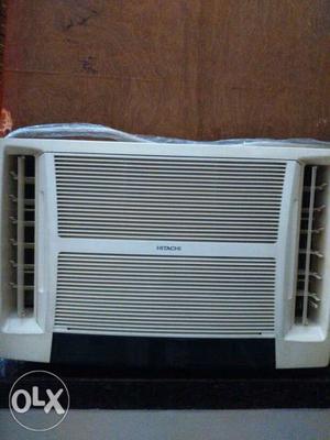 White Hitachi Window-type Air Conditioner