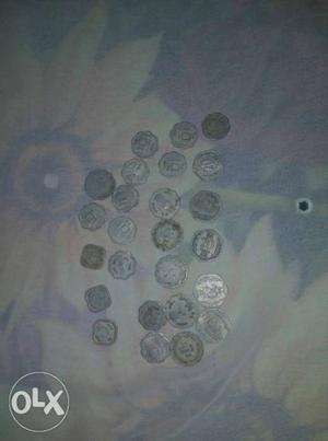 25 coins of 