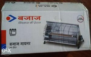 Box packed New Bajaj quick Room Heater with 2 years warranty