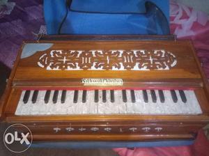 Brown Musical Keyboard