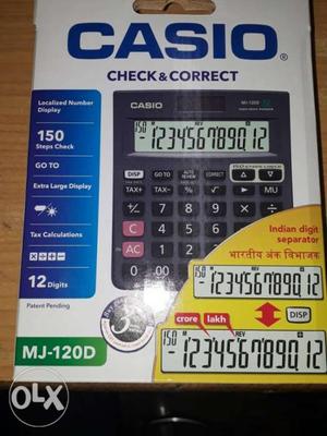 Casio calculater MJ-120D