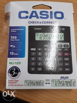 Casio calculater mj-12D-Bk