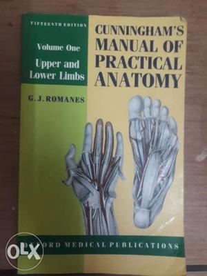 Cunningham manual of practical Anatomy