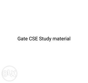 GATE CSE video lecture
