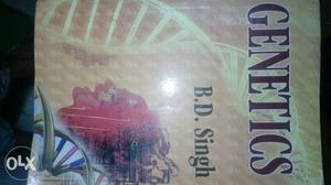 Genetics B.D. Singh Book