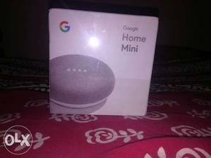 Google home mini unboxed with bill n 1 yr warnty