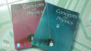 H.C. Verma both physics books 1&2.