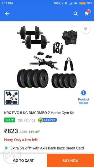 KRX PVC Gym Kit Screenshot