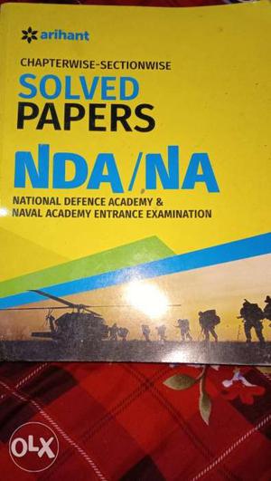 NDA latest book, solved ques of previous year