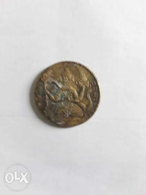 One ancient coin with rarity index 95. good